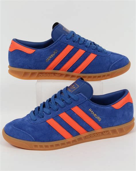 adidas shoes colorful blauw oranje|adidas blue originals men.